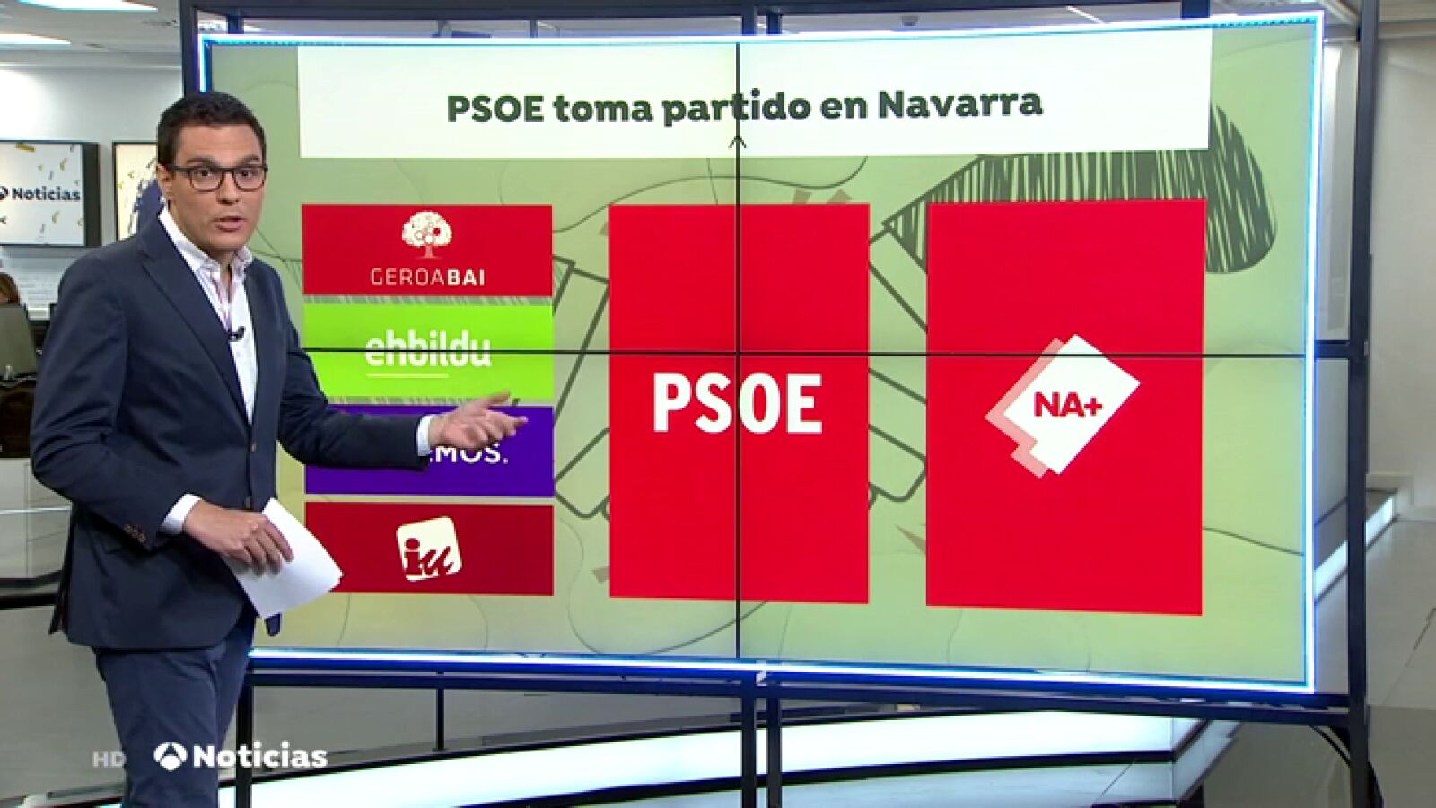 Los socialistas dan la presidencia del Parlamento navarro al PNV