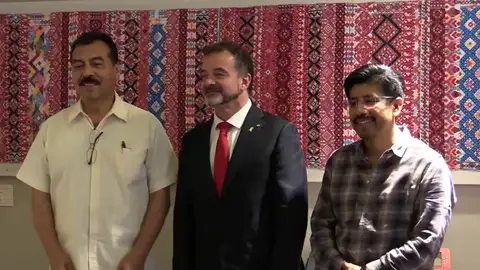 El Gobierno catalán pide perdón a los pueblos indígenas de México por la conquista El Gobierno catalán pide perdón a los pueblos indígenas de México por la conquista