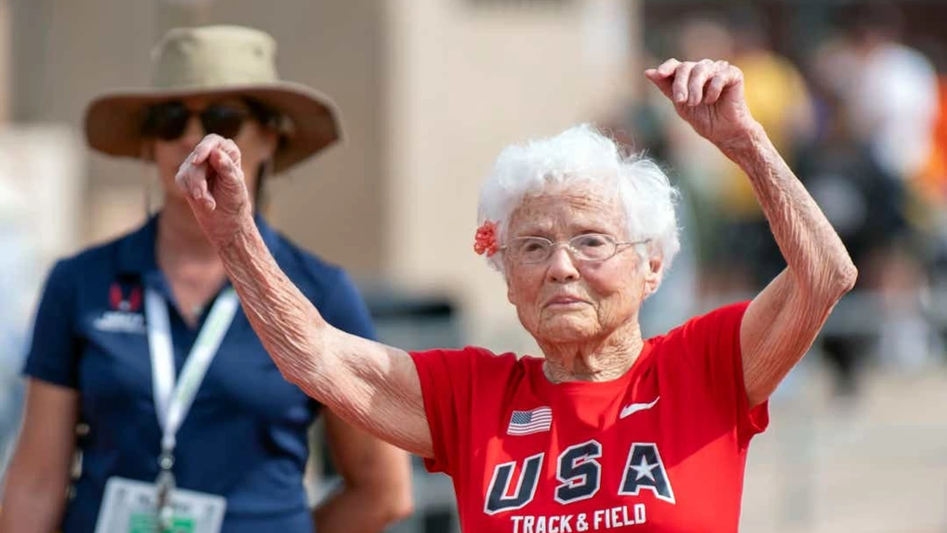 Julia Hawkins, tras una carrera Julia Hawkins, tras una carrera