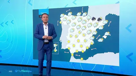 La previsión de Roberto Brasero: despedimos la primavera con avisos por tormentas La previsión de Roberto Brasero: despedimos la primavera con avisos por tormentas