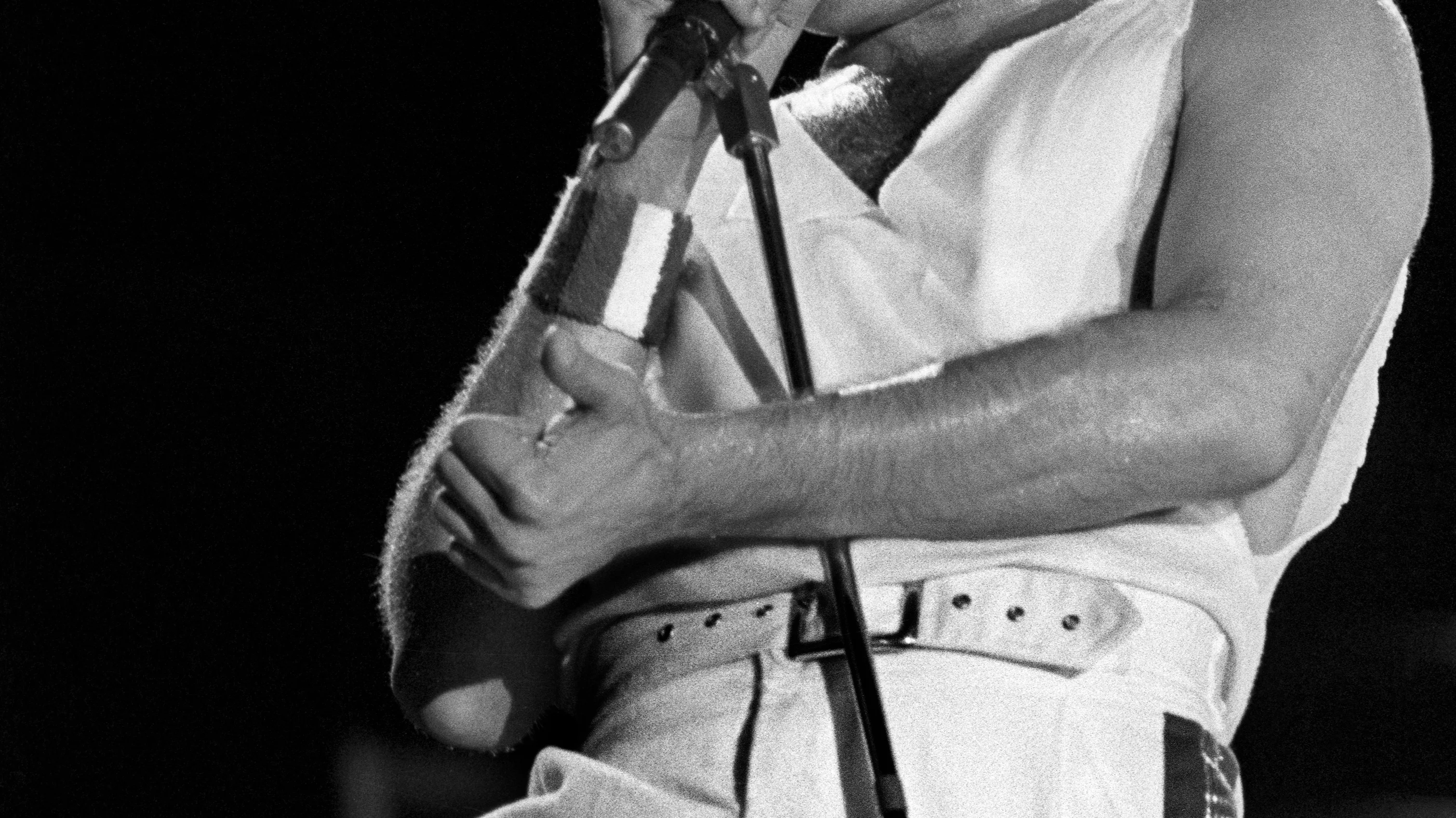 El cantante Freddie Mercury El cantante Freddie Mercury