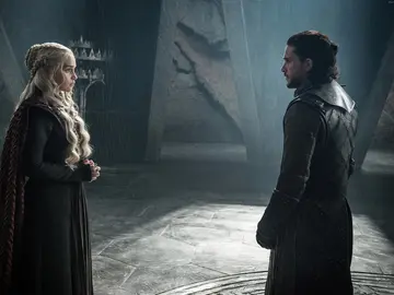 Jon Snow y Daenerys Targaryen en 'Juego de Tronos' Jon Snow y Daenerys Targaryen en 'Juego de Tronos'