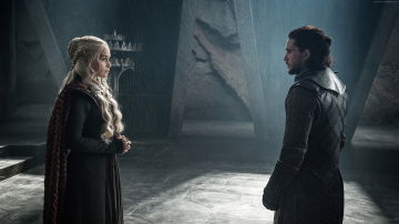 Jon Snow y Daenerys Targaryen en 'Juego de Tronos' Jon Snow y Daenerys Targaryen en 'Juego de Tronos'