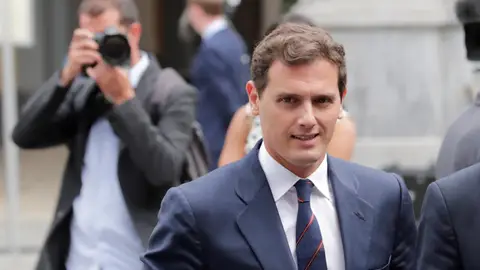 El líder de Ciudadanos, Albert Rivera El líder de Ciudadanos, Albert Rivera