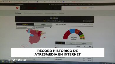 Récord histórico de Atresmedia en Internet con 23,7 millones de usuarios únicos y el noveno puesto del ránking Comscore