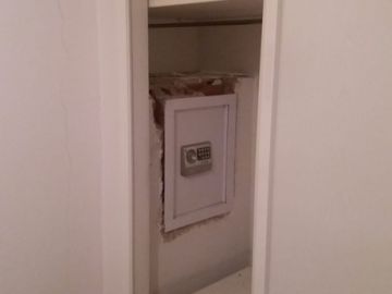 Caja fuerte de una vivienda