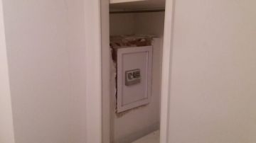 Caja fuerte de una vivienda