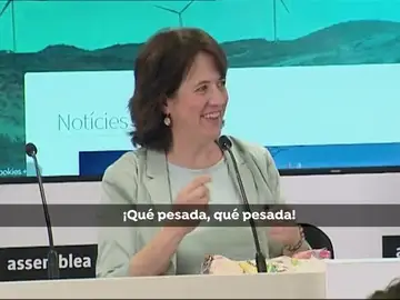 La presidenta de la Asamblea Nacional Catalana, Elisenda Paluzie La presidenta de la Asamblea Nacional Catalana, Elisenda Paluzie
