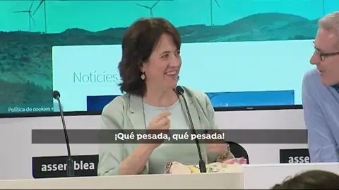 La presidenta de la Asamblea Nacional Catalana, Elisenda Paluzie La presidenta de la Asamblea Nacional Catalana, Elisenda Paluzie