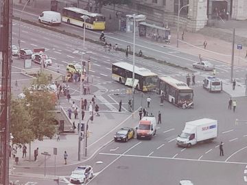 Accidente en Barcelona