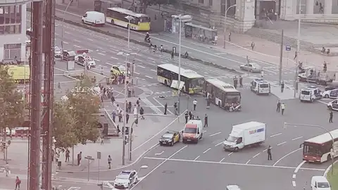Accidente en Barcelona Accidente en Barcelona
