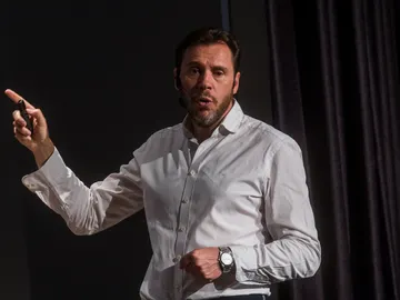 El Grupo Socialista en el Ayuntamiento de Valladolid presenta su balance de mandato. En la imagen el actual alcalde y candidato a la reelección por el PSOE al Ayuntamiento de Valladolid, Óscar Puente, durante su intervención El Grupo Socialista en el Ayuntamiento de Valladolid presenta su balance de mandato. En la imagen el actual alcalde y candidato a la reelección por el PSOE al Ayuntamiento de Valladolid, Óscar Puente, durante su intervención