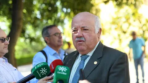 Jesús Aguirre, consejero de Salud y Familias de la Junta de Andalucía Jesús Aguirre, consejero de Salud y Familias de la Junta de Andalucía