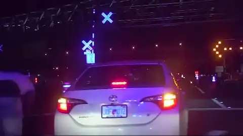 El coche que escapó del control policial El coche que escapó del control policial