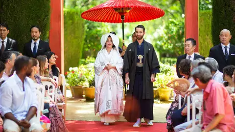 María León y Dani Rovira en 'Los Japón' María León y Dani Rovira en 'Los Japón'