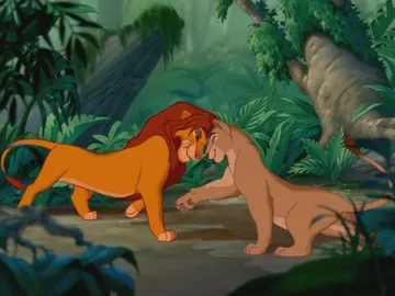 Simba y Nala en 'El Rey León' Simba y Nala en 'El Rey León'