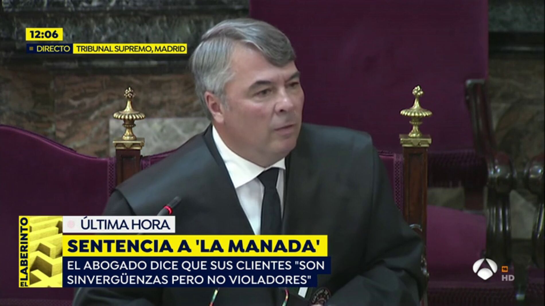 Abogado de 'La Manada', Agust&iacute;n Mart&iacute;nez.