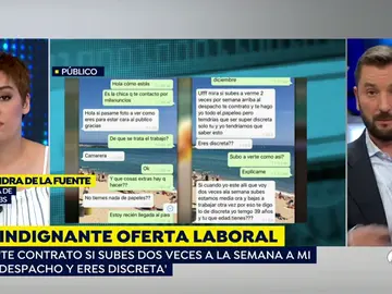 Polémica oferta de empleo. Polémica oferta de empleo.