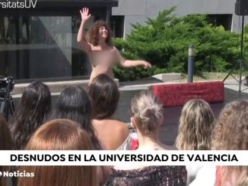 Teatro con desnudo en la Universidad e Valencia