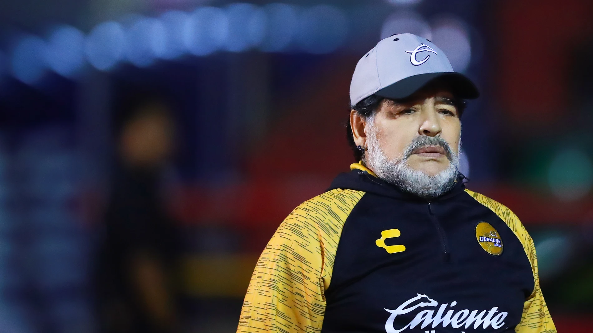 Diego Armando Maradona, durante un partido de Dorados Diego Armando Maradona, durante un partido de Dorados