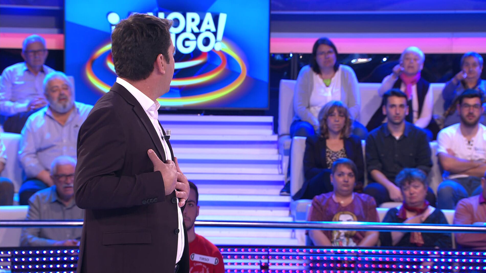 La queja del p&uacute;blico de '&iexcl;Ahora Caigo!' que Arturo Valls se toma con humor