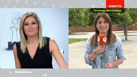 El emotivo agradecimiento de Sandra Golpe a Blanca Basiano tras siete años en Antena 3 Noticias El emotivo agradecimiento de Sandra Golpe a Blanca Basiano tras siete años en Antena 3 Noticias