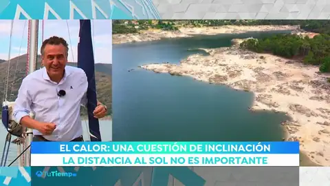 Roberto Brasero explica la llegada del verano por tierra, aire y agua Roberto Brasero explica la llegada del verano por tierra, aire y agua