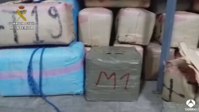 Tres detenidos al intentar introducir 720 kilos de hachís