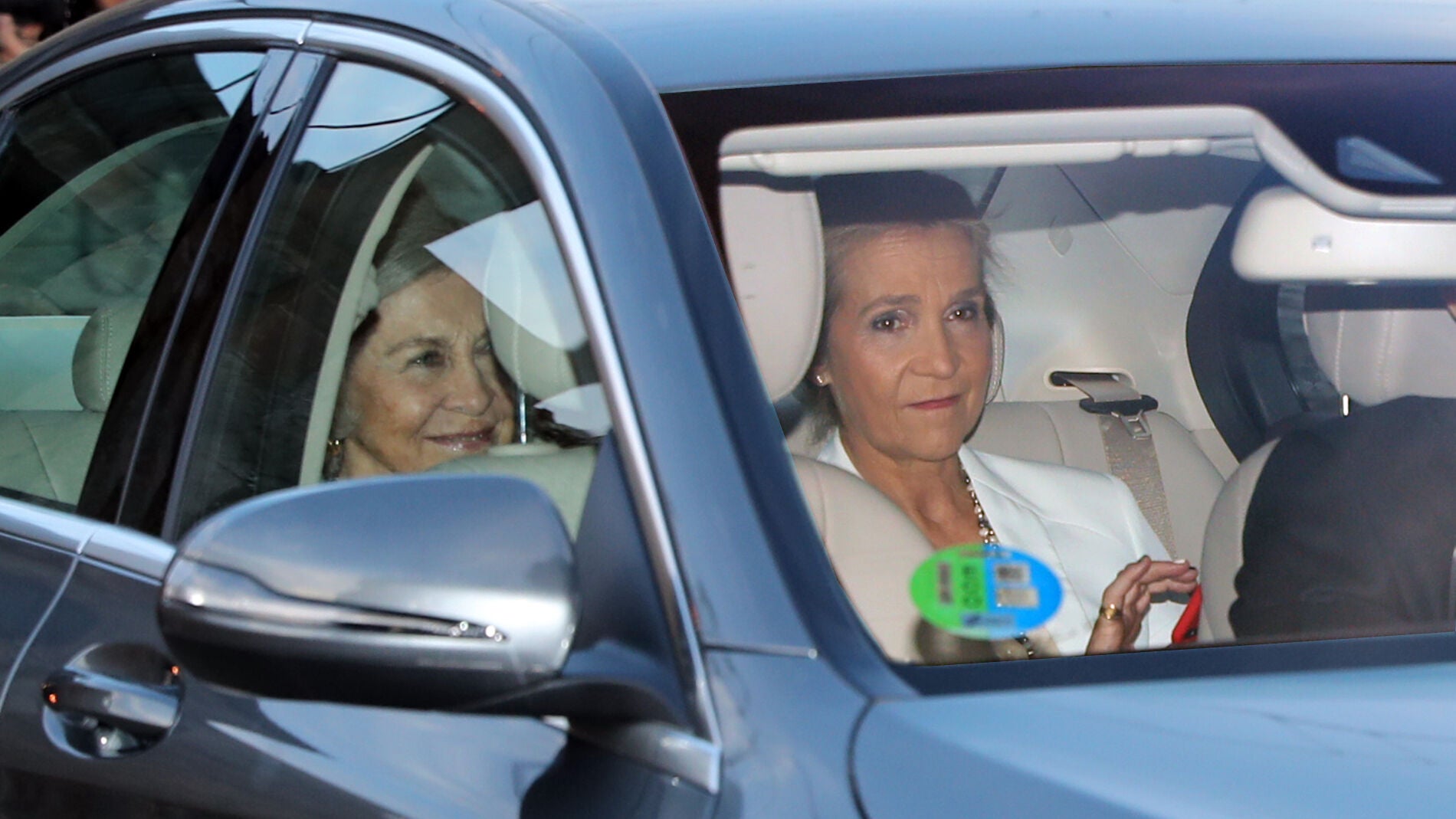 La infanta Elena y la reina Sofía