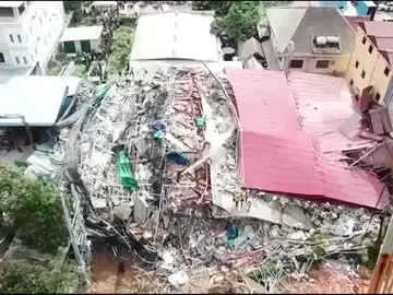 Siete muertos y más de 30 heridos al derrumbarse un edificio en Camboya Siete muertos y más de 30 heridos al derrumbarse un edificio en Camboya