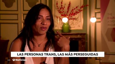 Majandra, una mujer transexual que sobrevivió a un intento de asesinato: 