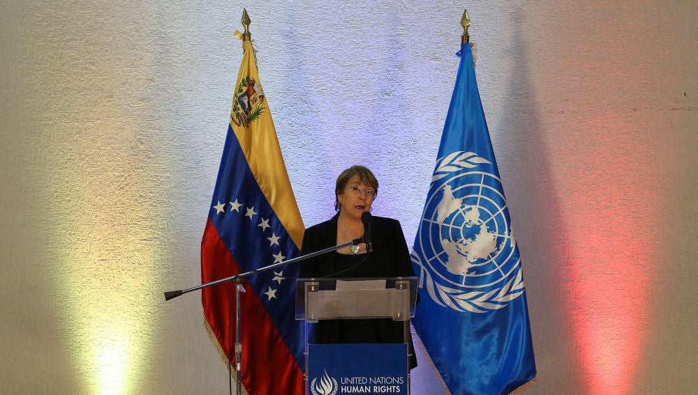 Michelle Bachelet en Venezuela