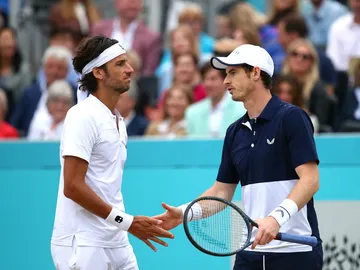 Feliciano López, con Murray Feliciano López, con Murray