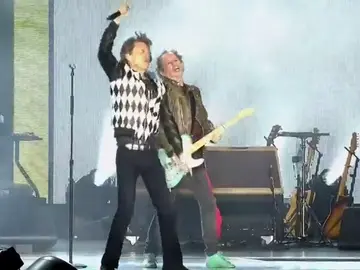 Los Rolling Stones vuelven al escenario tras la operación de corazón de su cantante Los Rolling Stones vuelven al escenario tras la operación de corazón de su cantante