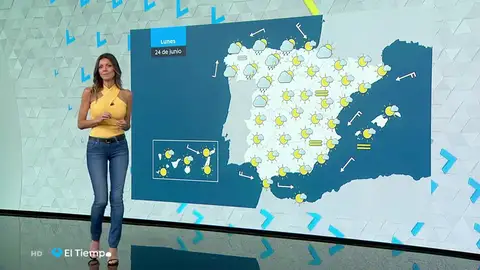 El lunes, precipitaciones fuertes en Asturias y norte de León El lunes, precipitaciones fuertes en Asturias y norte de León