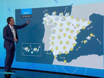 Suben ya las temperaturas como anticipo de la ola de calor que entrará el miércoles