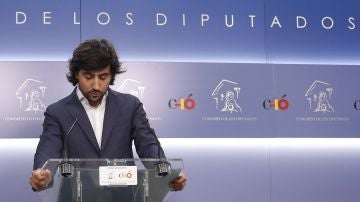 Toni Roldán en el Congreso de los Diputados Toni Roldán en el Congreso de los Diputados
