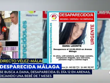 Desaparecida en Málaga. Desaparecida en Málaga.