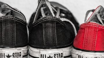 Zapatillas desgastadas