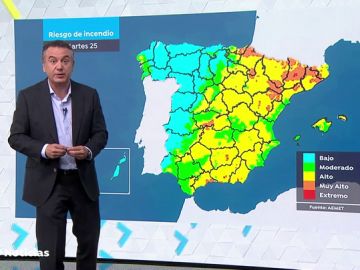 Riesgo extremo de incendios en el noreste por la ola de calor