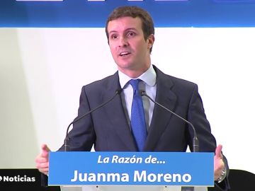 Casado: "Sánchez es el que tiene que desbloquear la investidura"