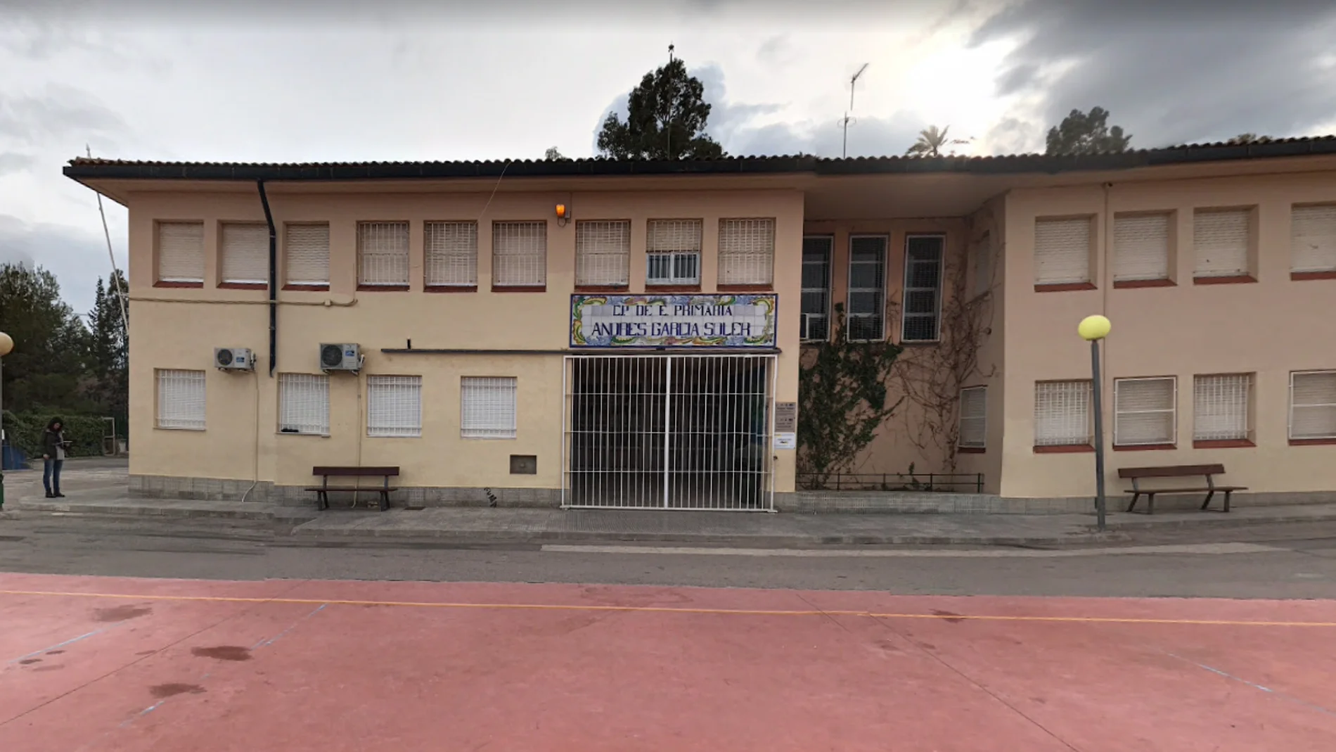 Fachada del colegio público Andrés García Soler Fachada del colegio público Andrés García Soler