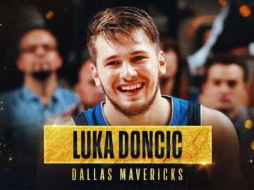 Luka Doncic, 'Rookie' del año en la NBA
