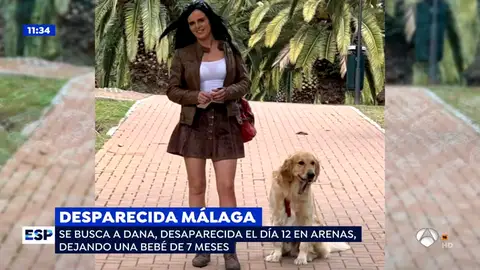 Desparecida en Málaga Dana