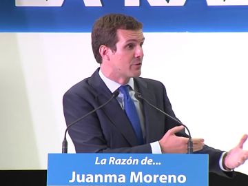 Casado a Vox: "El PP cumple la palabra dada"