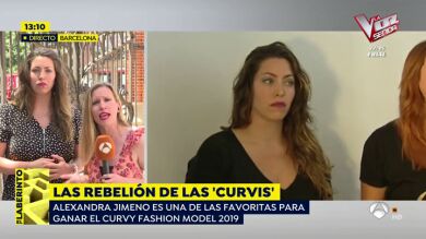 Así es Alexandra, modelo 'curvy' de 30 años de la talla 44: 
