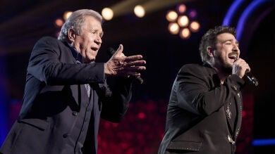 Antonio Orozco y Juan Mena cantan ‘Devuélveme la vida’ en la Gran Final de ‘La Voz Senior’