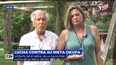 El drama de Vicente, su nieta okupa su piso mientras él visitaba a su mujer enferma y cambia la cerradura