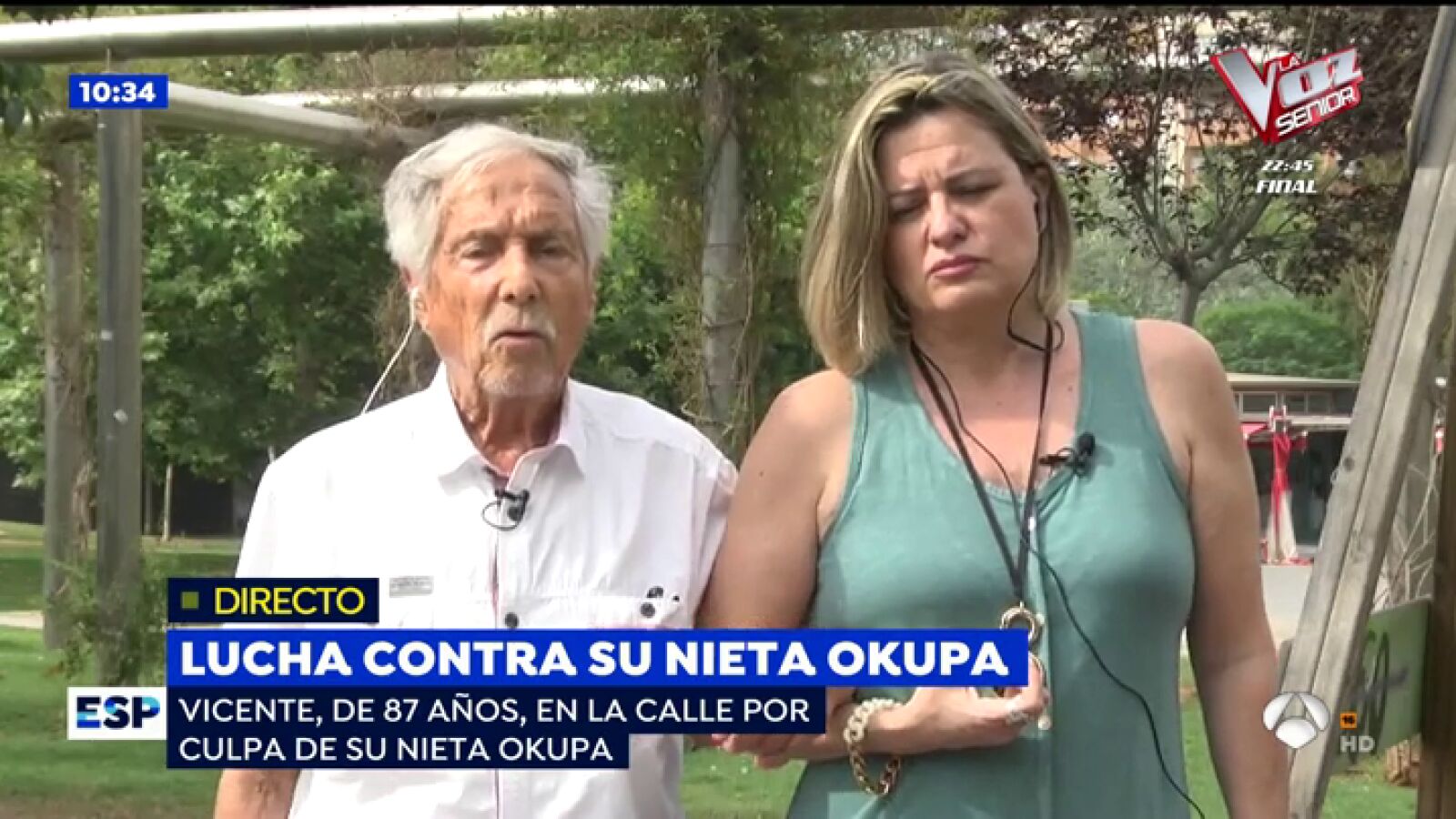 El drama de Vicente, su nieta okupa su piso mientras él visitaba a su mujer enferma y cambia la cerradura