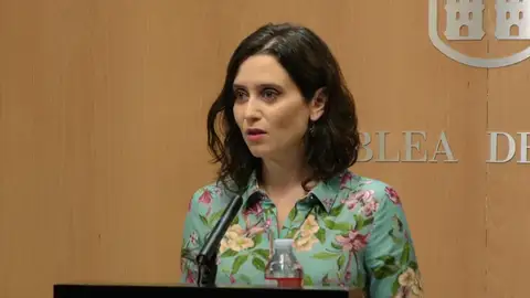 Díaz Ayuso: "Si me van a apoyar que lo digan ya" Díaz Ayuso: "Si me van a apoyar que lo digan ya"